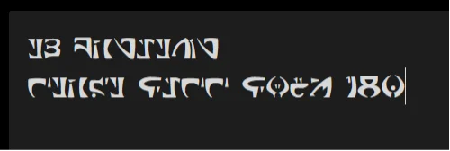 Image of sign in foreign language